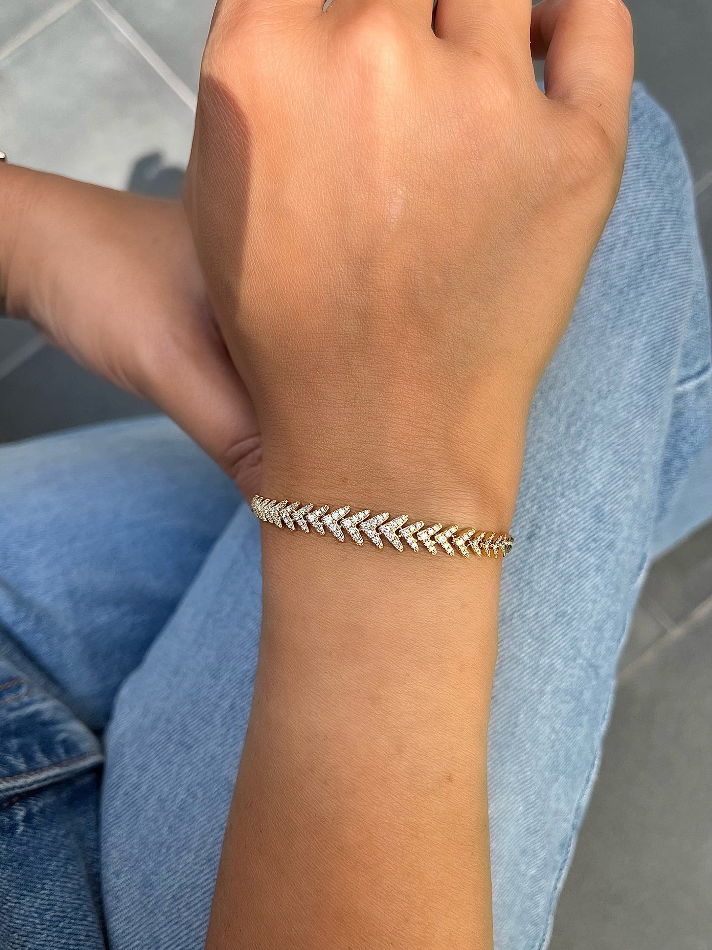 Arrow Diamond Bracelet