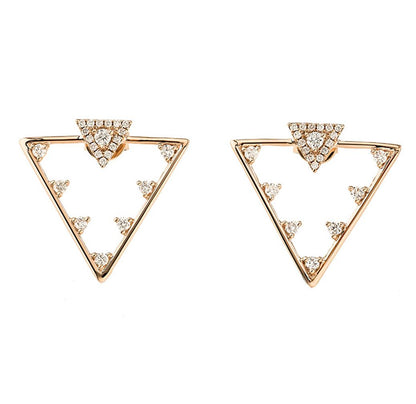 Triangle Frame Earrings