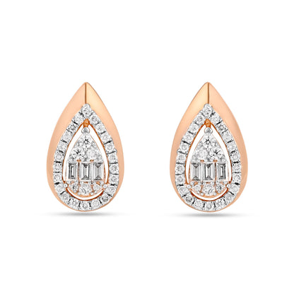 Aer Teardrop Diamond Earrings