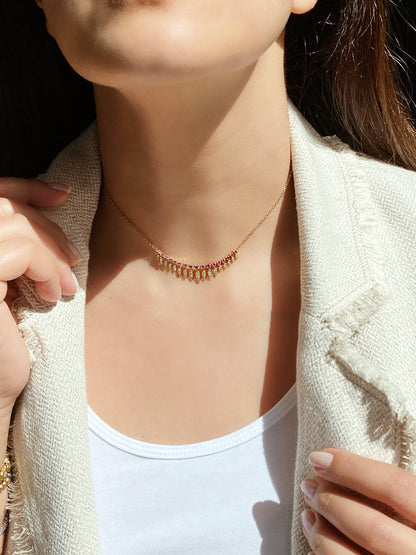 Rays Collarbone Necklace