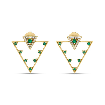 Triangle Frame Earrings