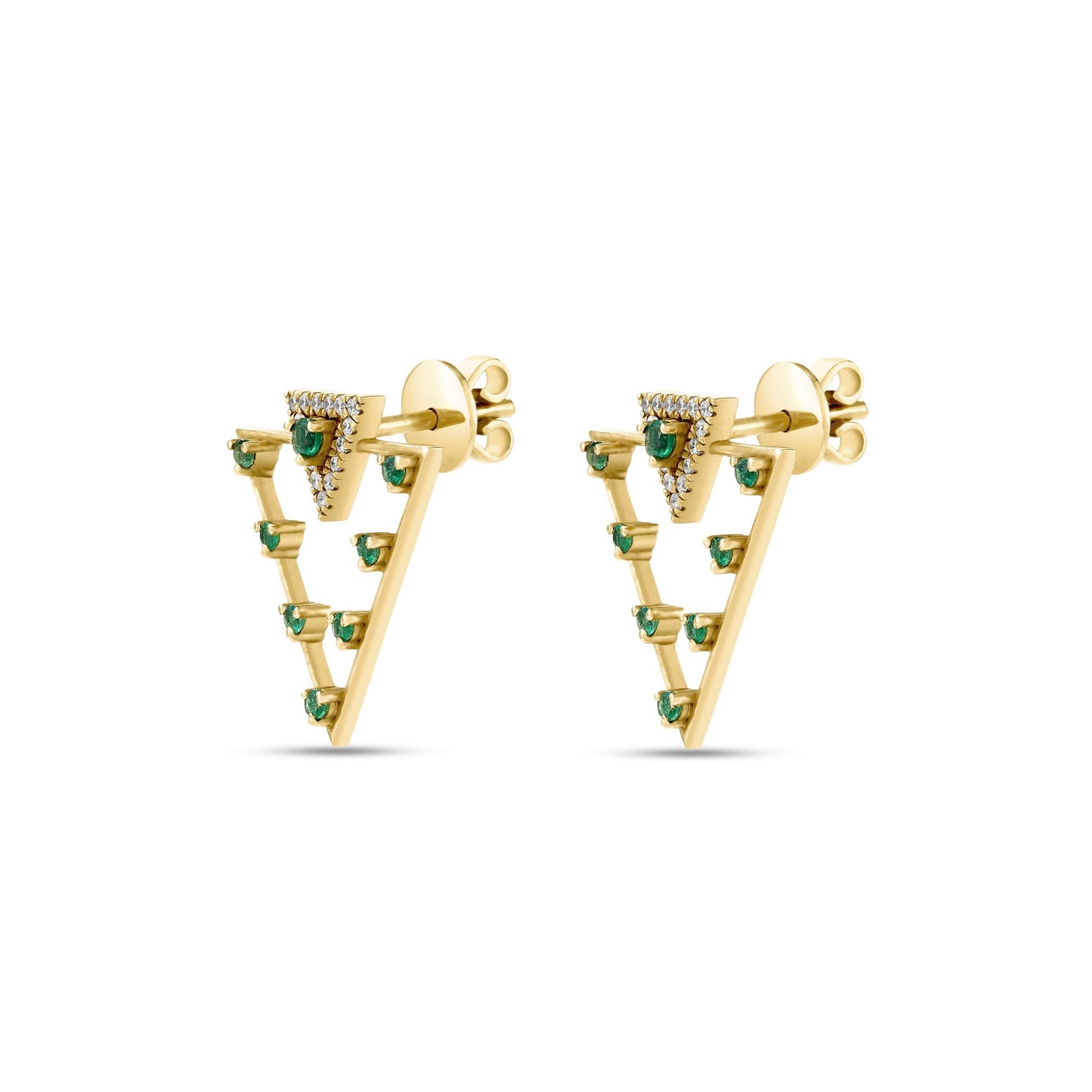 Triangle Frame Earrings