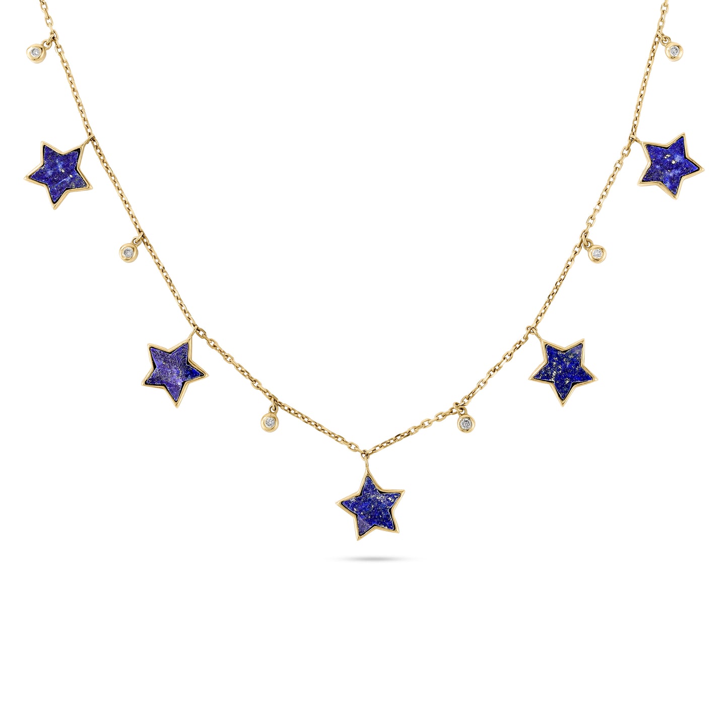 Earth Floating Star Necklace