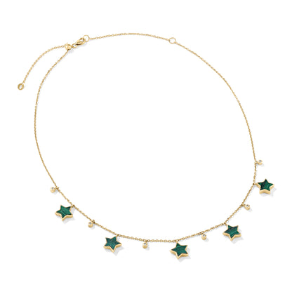 Earth Floating Star Necklace